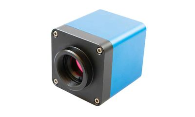 Digital color camera for microscope