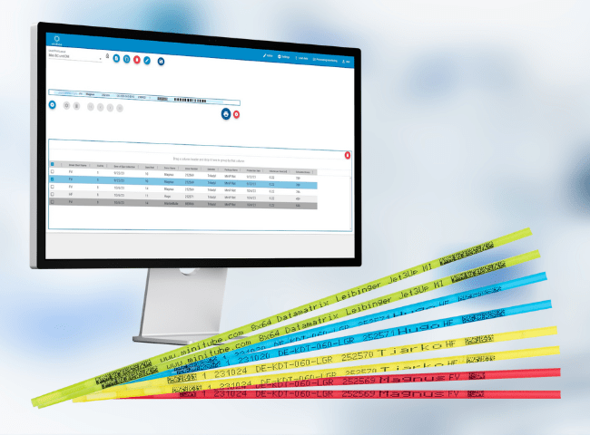 Traceability in AI through machine readable codes