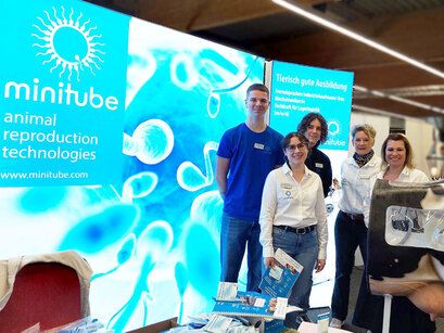 Großer Andrang am Minitüb-Stand bei der Berufsinfomesse Landshut