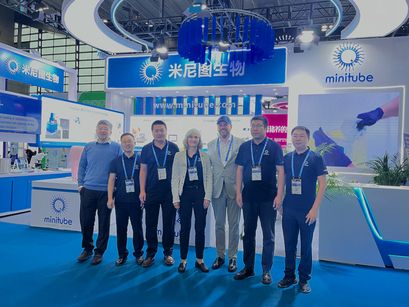 Minitube showcases innovations at the 14th World Swine Industry Expo