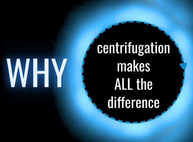 Reasons for centrifugation