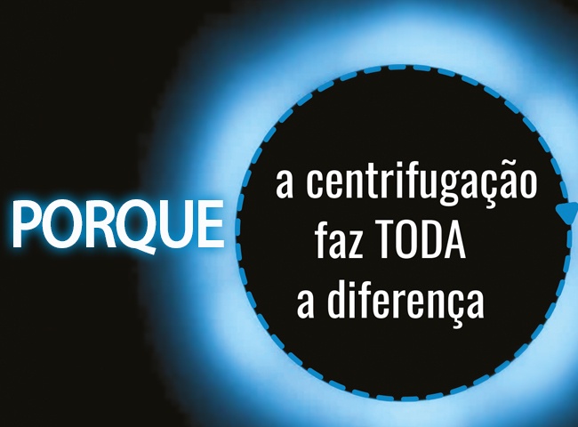 Razões para a centrifugação