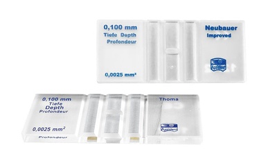 Counting chamber reusable