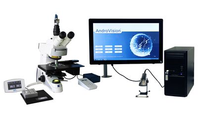 AndroVision®: CASA software with touchscreen