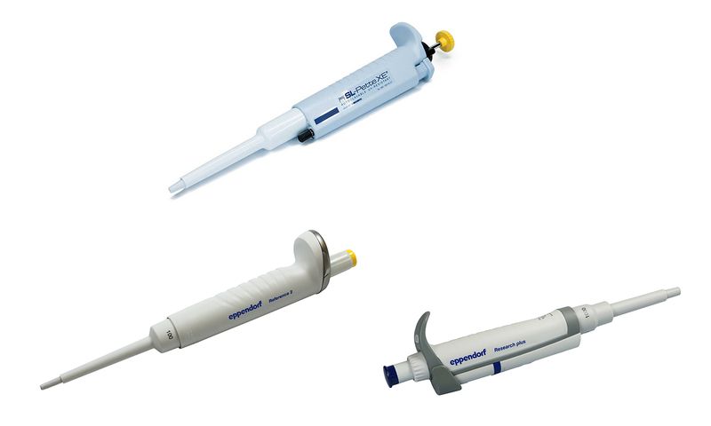 Adjustable single channel pipette