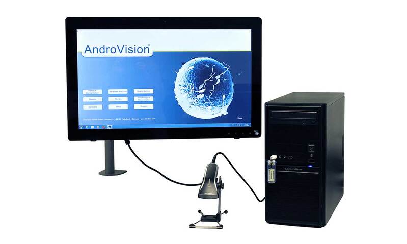 AndroVision®: CASA software with touchscreen and b