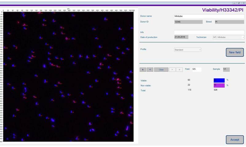 AndroVision® software module: Viability (Membrane 