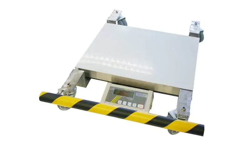 Mobile scale platform