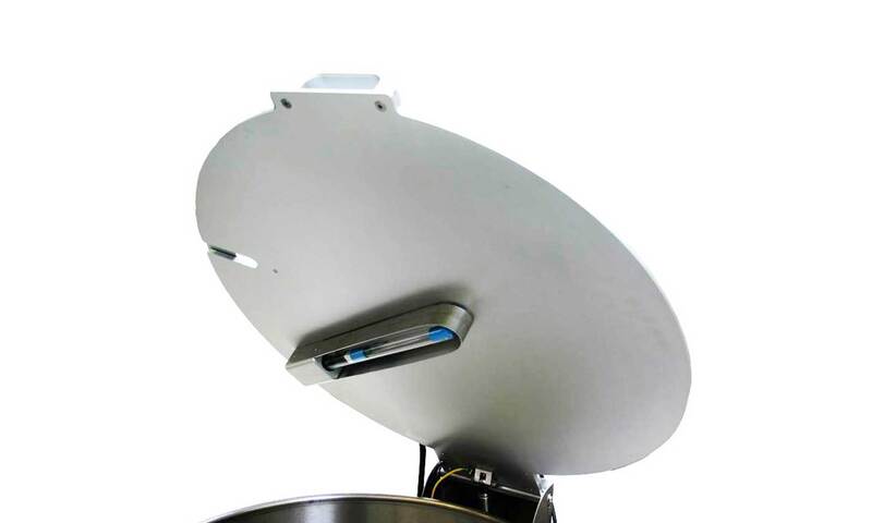 Retrofit kit heated lid and UV lamp