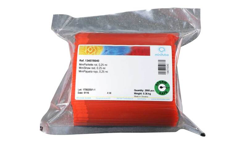 MiniStraw, 0.25 ml, red