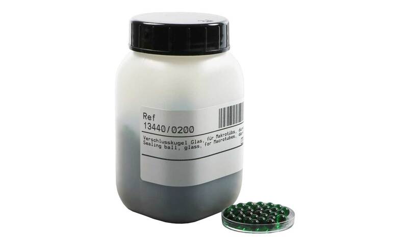 Sealing ball for Macrotubes glass dark green