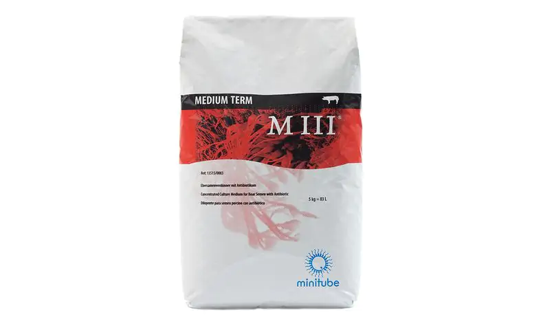 M III® boar semen extender 5 kg = 83 l