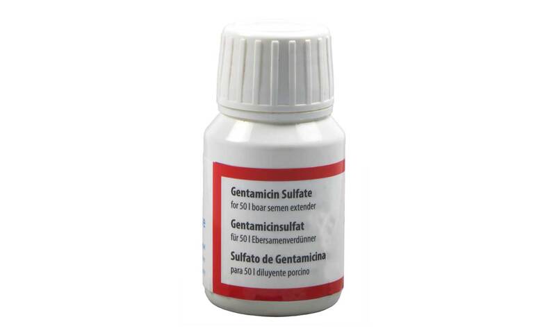 Gentamicin sulphate, 12.5 g