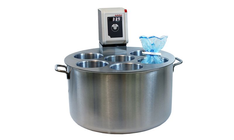 Water bath stainless steel with cover