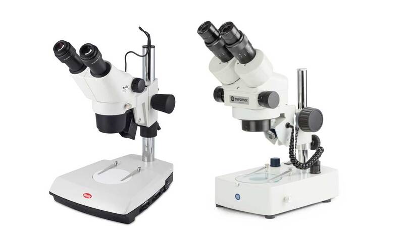 Stereo zoom microscopes