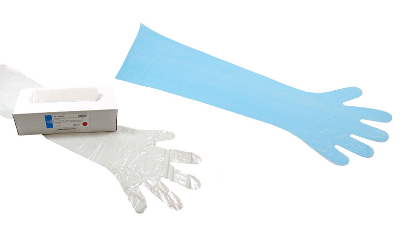 Insemination glove, 5 fingers