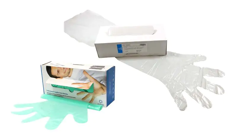 Insemination glove, 5 fingers
