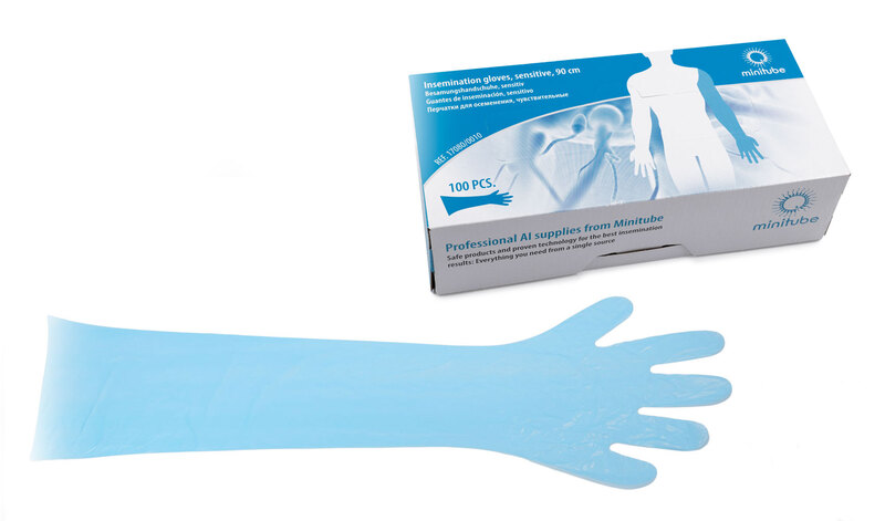 Insemination glove, 5 fingers
