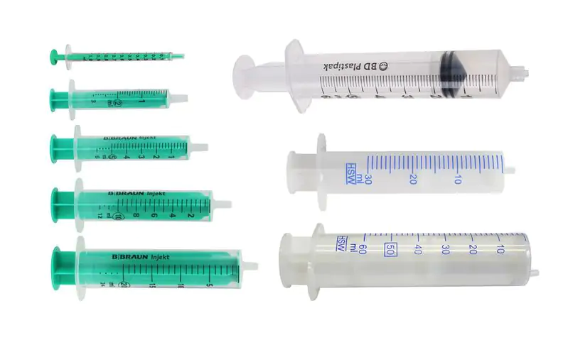 Non-Spermicidal Disposable Syringe