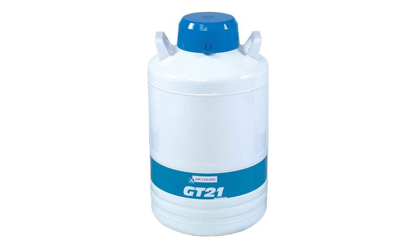 Liquid nitrogen dewar 21.5 l