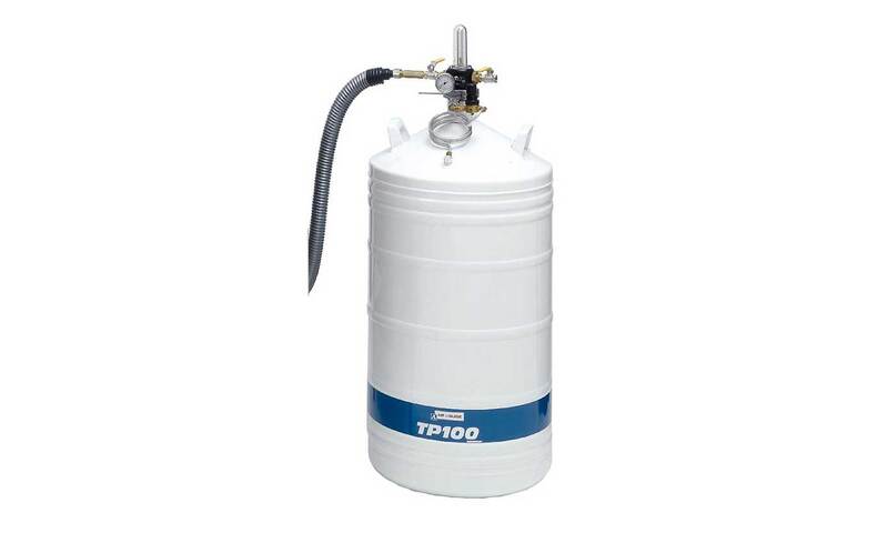 Pressurized LN2 tank TP100