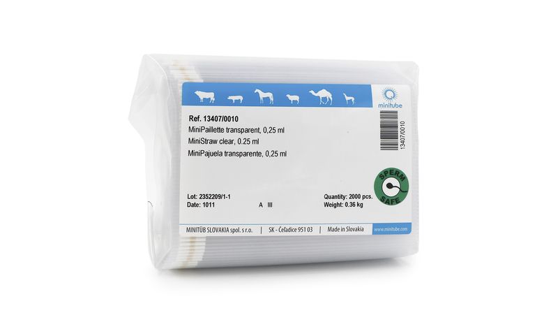 MiniStraw, 0.25 ml, clear