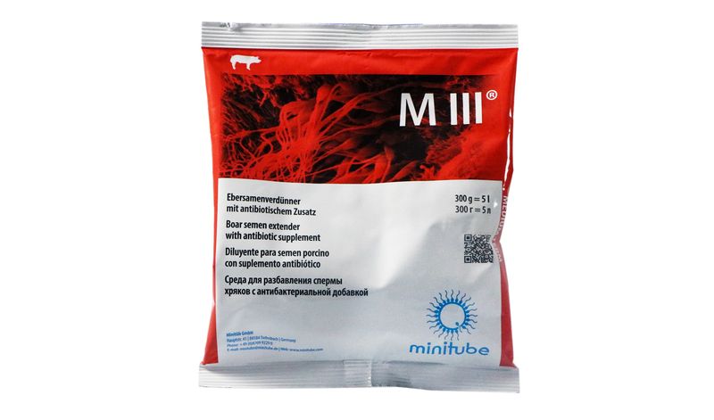 M III® boar semen extender 300 g = 5 l