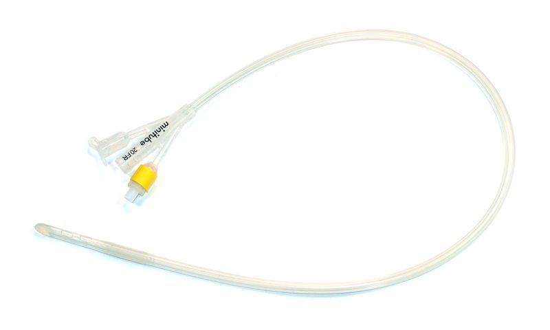 Silicone ET catheter CH 20, Foley