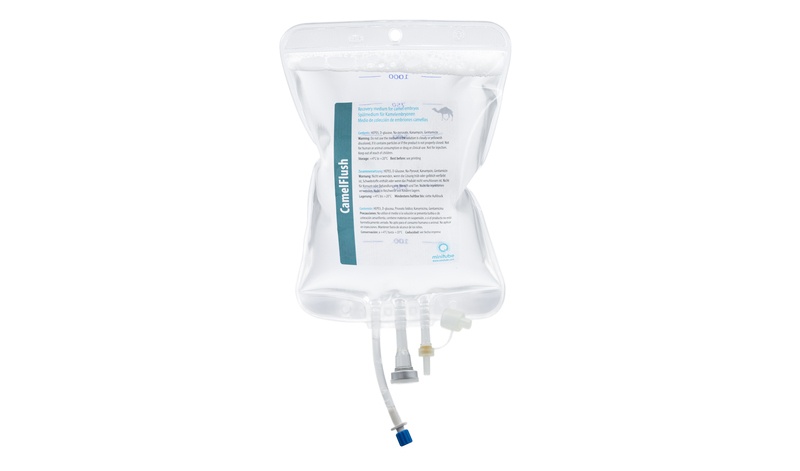 CamelFlush recovery medium with BSA and antibiotic