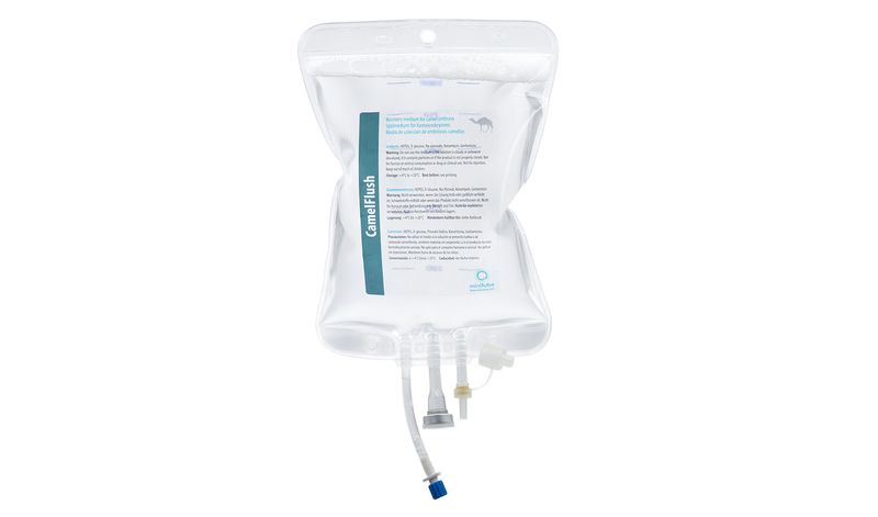 CamelFlush recovery medium with BSA and antibiotic