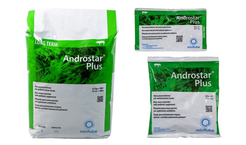 Androstar® Plus, Long term boar semen extender