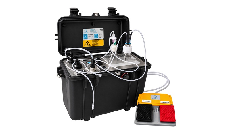 Aspiration pump for equine OPU