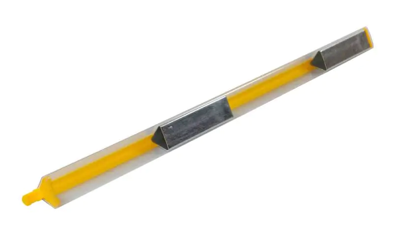 Triangular cassette, long, yellow