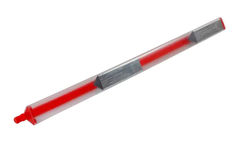 Triangular cassette, long, red