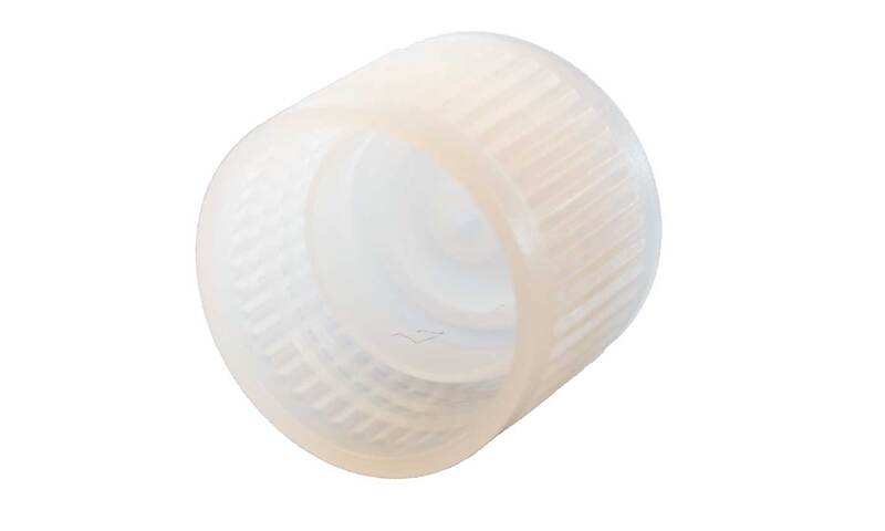 Cap for 13 ml tube, white