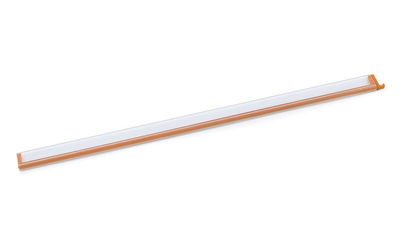Flat cassette, long, orange