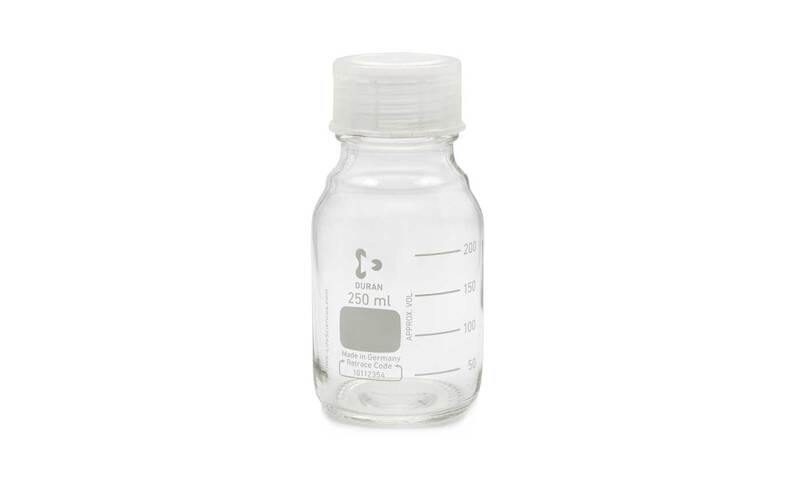 Glass bottle for medium, 250 ml