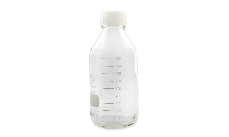 Glass bottle for medium, 1000 ml