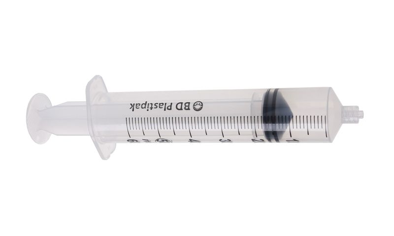 Disposable syringe, 50 ml, with sealing ring