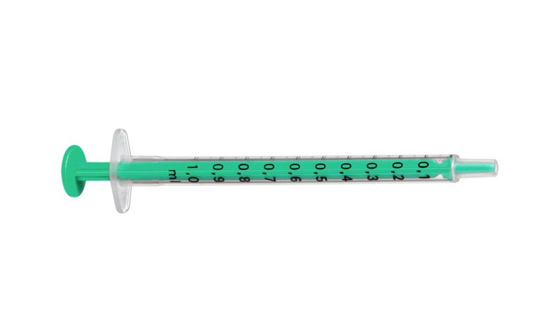 Disposable syringe 1 ml