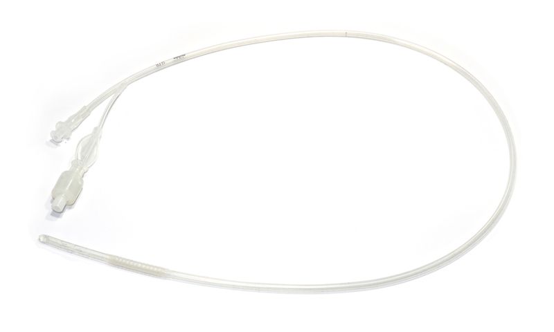 Silicone ET catheter CH 12, Luer lock