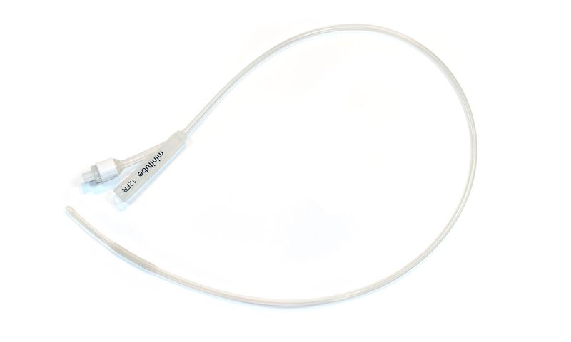 Silicone ET catheter CH 12, Foley