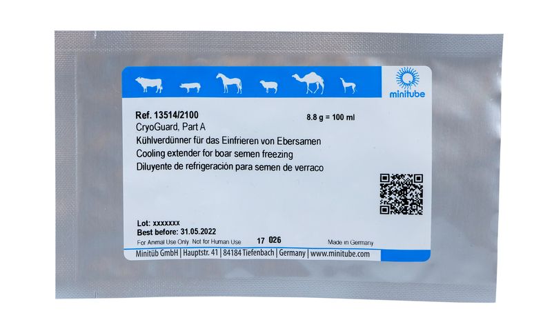 CryoGuard cooling extender for boar semen