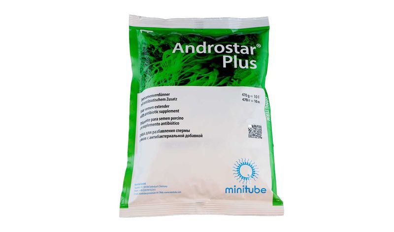 Androstar® Plus with AA antibiotics, 470 g = 10 l