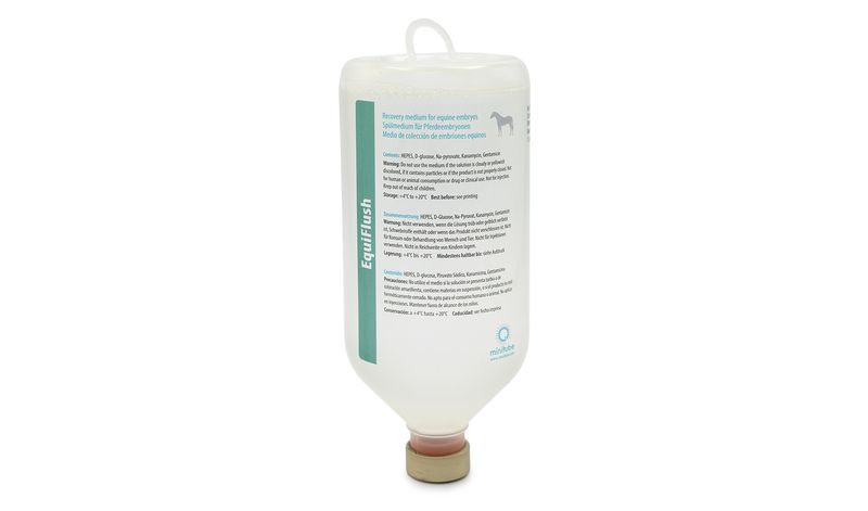EquiFlush with BSA and antibiotics, 1 l, bottle