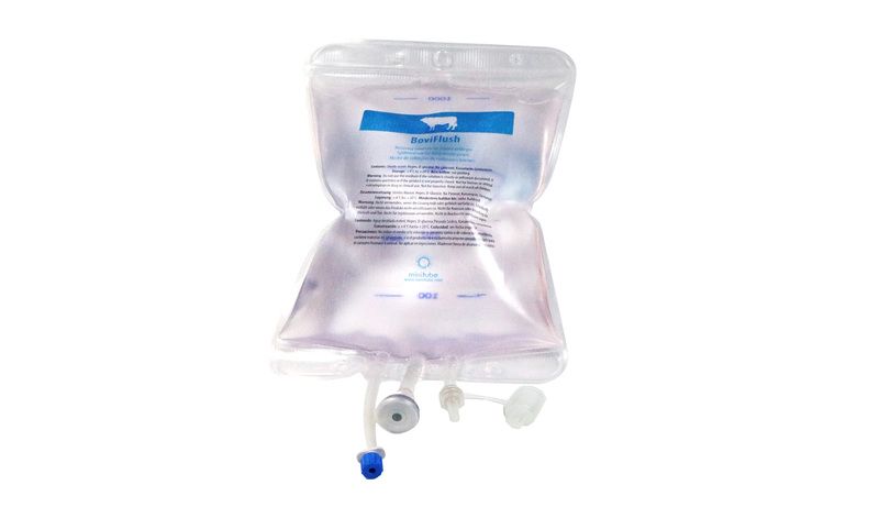 BoviFlush with BSA and antibiotics, 1 l, bag