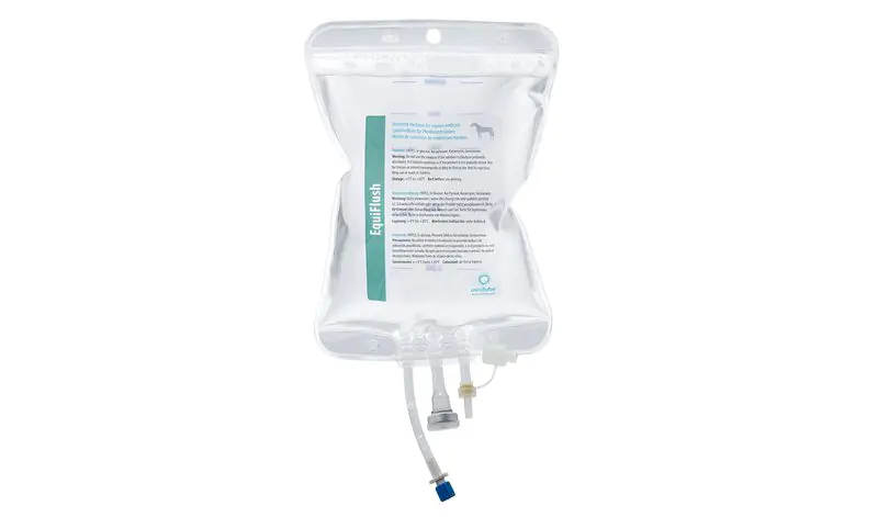 EquiFlush with BSA and antibiotics, 1 l, bag