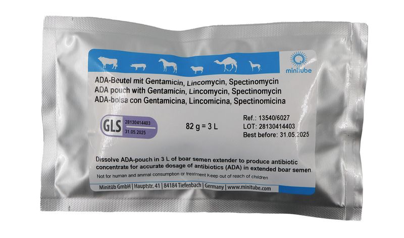 ADA-pouch with Gentamicin, Lincomycin, Spectinomycin