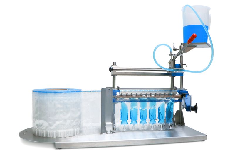 Manual filling device for QuickTip® bags