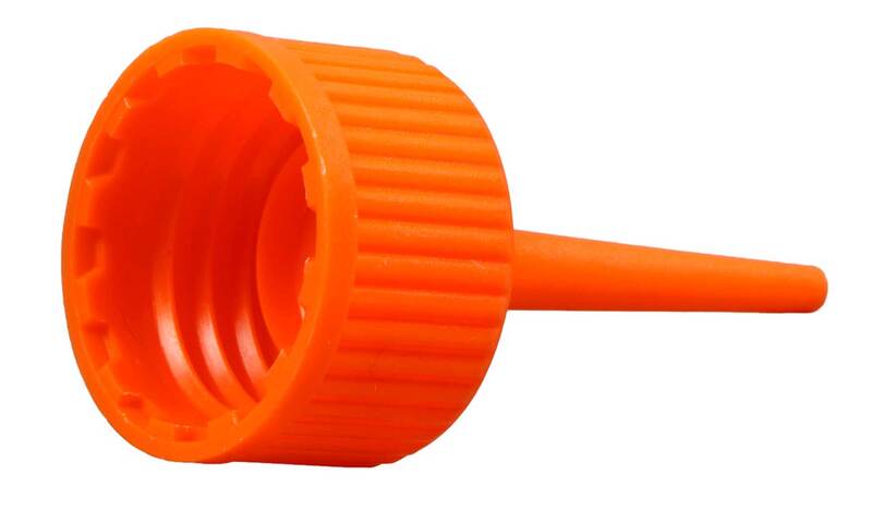 Plastic bottle cap, orange 1